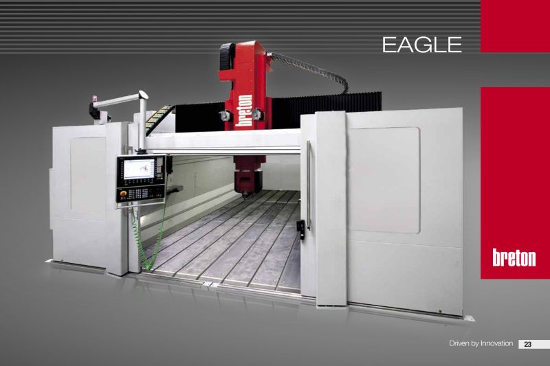 五軸聯(lián)動橋式高速銑鉆磨復(fù)合加工中心 EAGLE